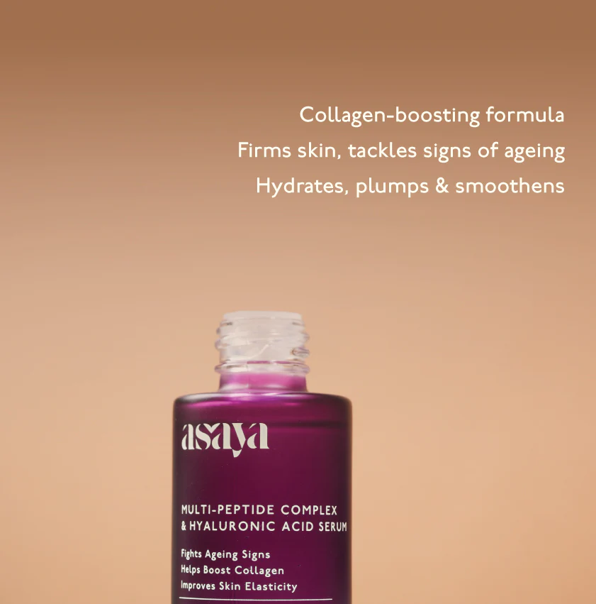 5% Multi Peptide Complex & Hyaluronic Acid Serum for Face, Collagen Booster - Mini Glow - Image 2