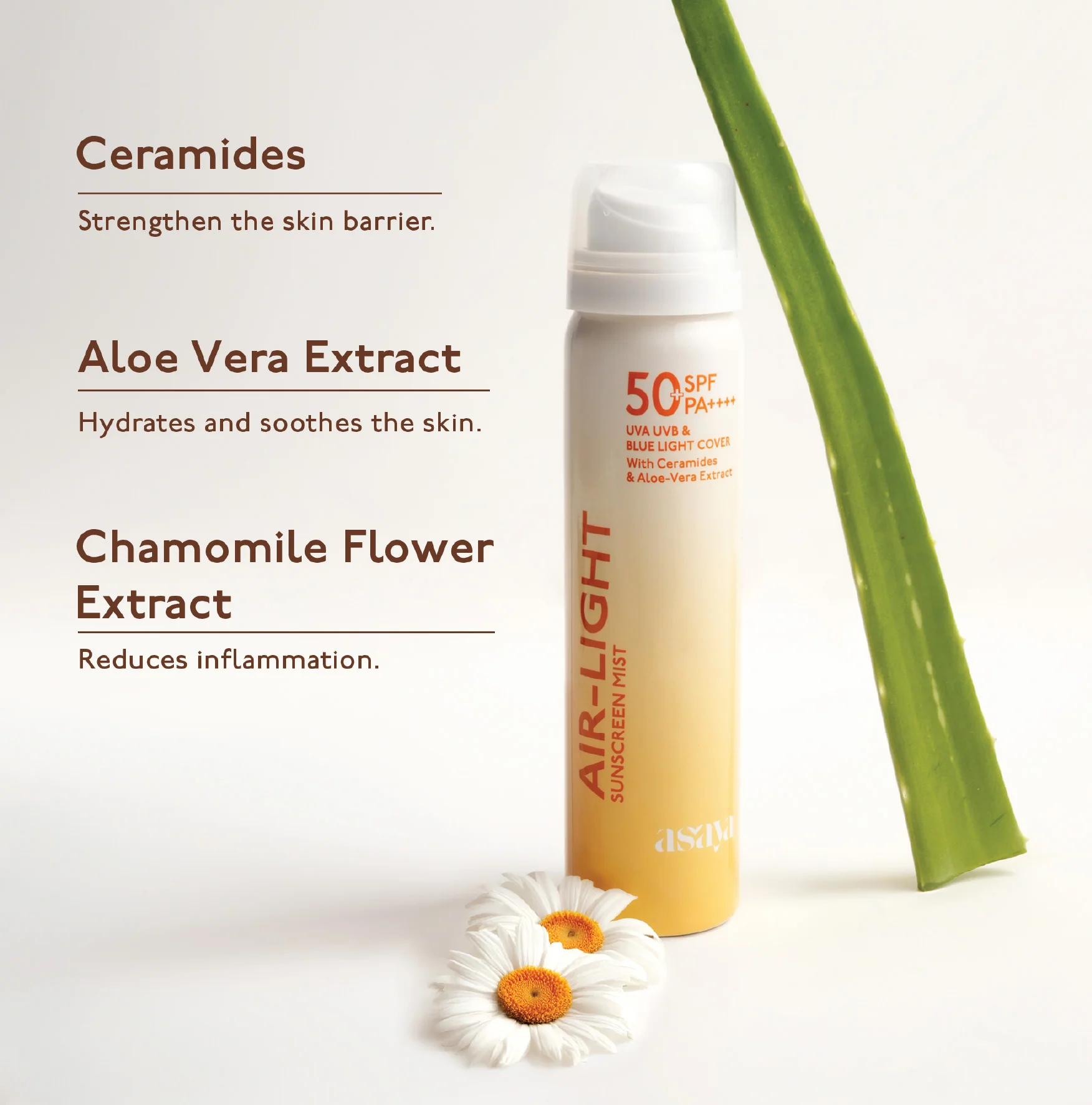Air-Light Sunscreen Mist - Sunscreen Spray for Face - Image 3